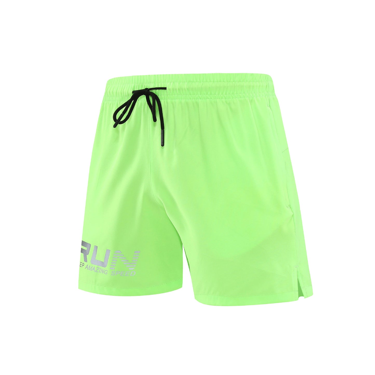 Spor Atletizm Erkek Hızlı Kuruyan Üç Noktalı Yansıtıcı Baskı Fitness Spor Eğitim Pantolonu